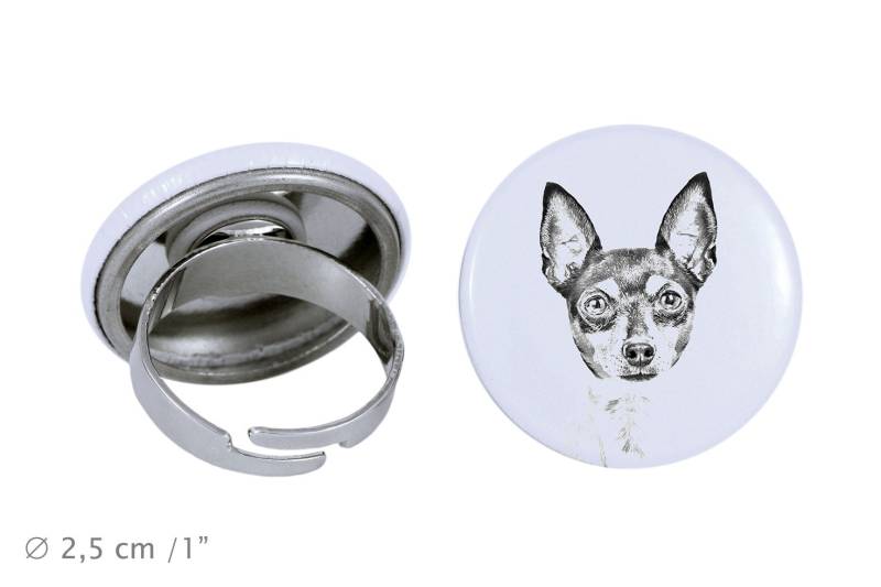 Ring Mit Einem Hund -Toy Fox Terrier von ARTDOGshop