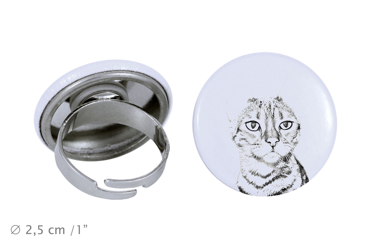 Ring Mit Einem Katze -Toyger von ARTDOGshop