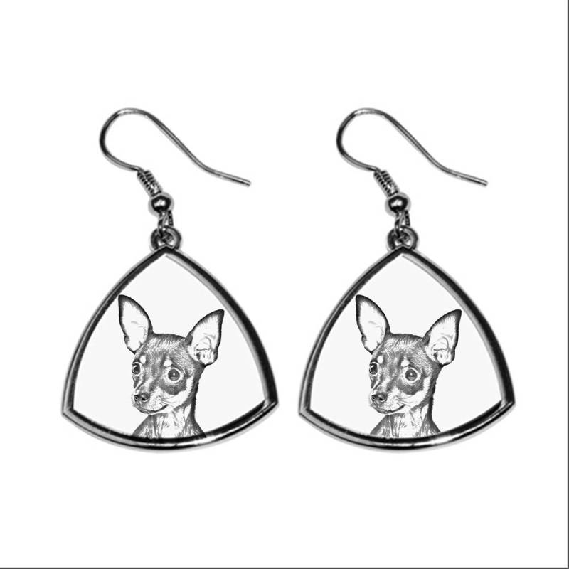 Russkiy Toy - Neue Kollektion Der Ohrringe Mit Bild Rassehunde, Schön Geschenk von ARTDOGshop