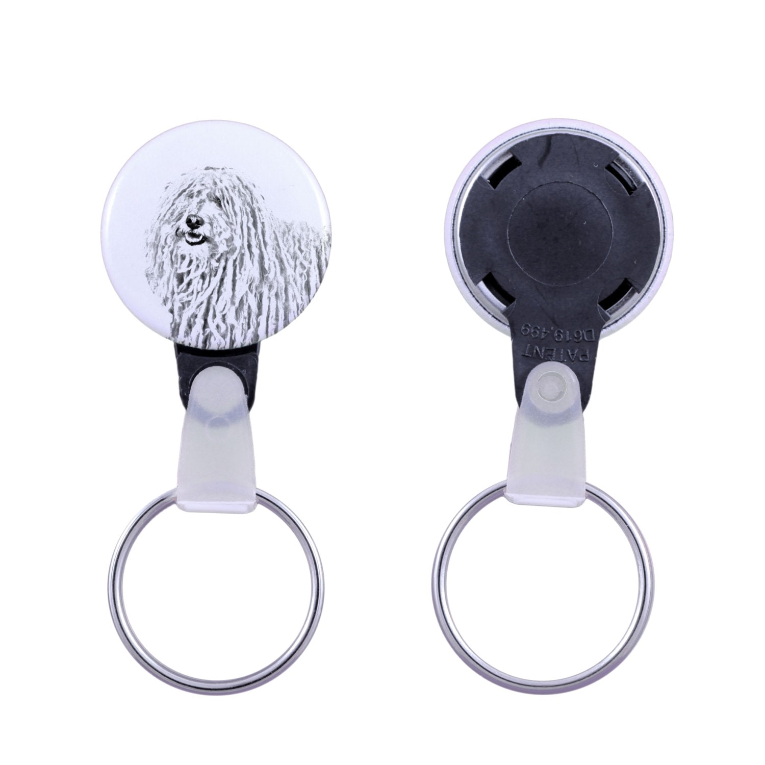 Schlüsselanhänger Mit Einem Hund -Puli von ARTDOGshop