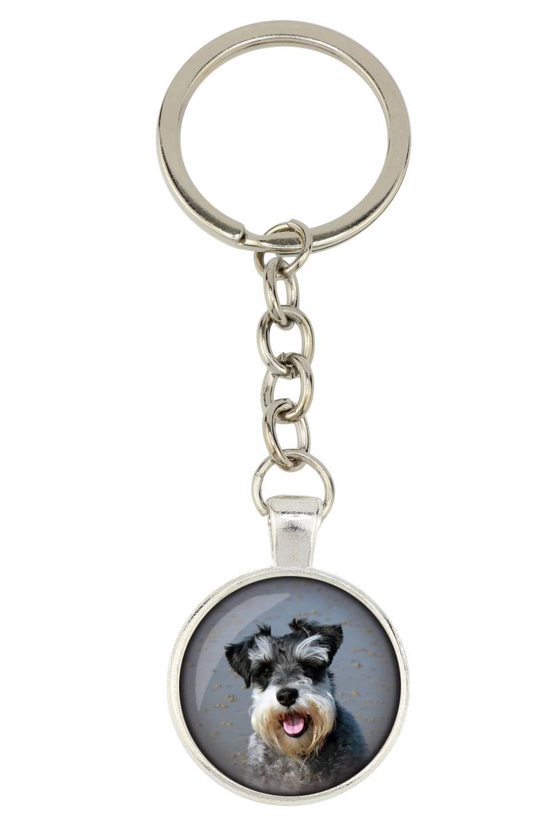 Schnauzer. Schlüsselanhänger Für Hundeliebhaber. Foto-Schmuck. Männerschmuck von ARTDOGshop