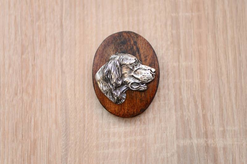 Setter, Stegklammer Aus Holz Mit Darstellung Eines Hundes Setter, Stegklammer Aus Holz Mit Darstellung Eines Hundes von ARTDOGshop