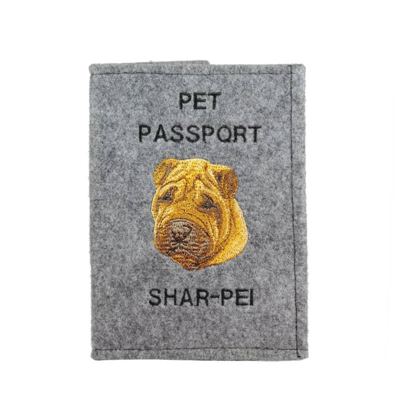 Shar-Pei - Schoner Für Einen Pass Den Hund Mit Gesticktem Muster. Neuheit Shar-Pei - Schoner Für Einen Pass Den Hund Mit Gesticktem Muster. Neuheit von ARTDOGshop