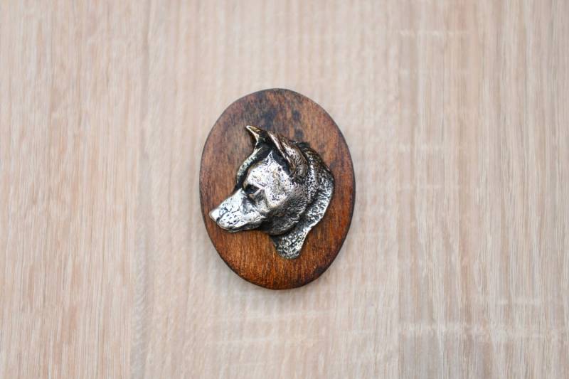 Shiba , Stegklammer Aus Holz Mit Darstellung Eines Hundes Shiba , Stegklammer Aus Holz Mit Darstellung Eines Hundes von ARTDOGshop