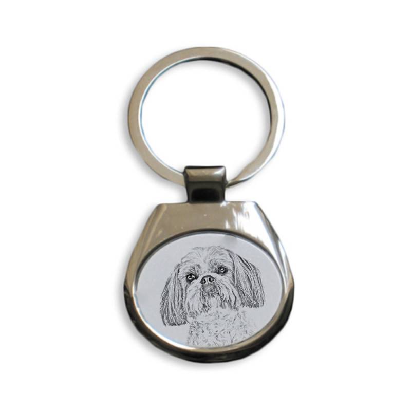 Shih Tzu - Neue Kollektion Der Schlüsselanhänger, | Anhänger Mit Bild Rassehunde, Schön Geschenk, Sublimation von ARTDOGshop