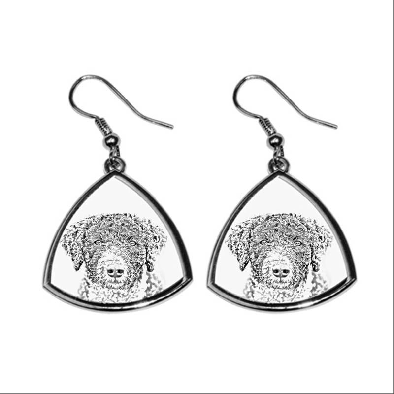 Spanish Water Dog - Neue Kollektion Der Ohrringe Mit Bild Rassehunde, Schön Geschenk von ARTDOGshop