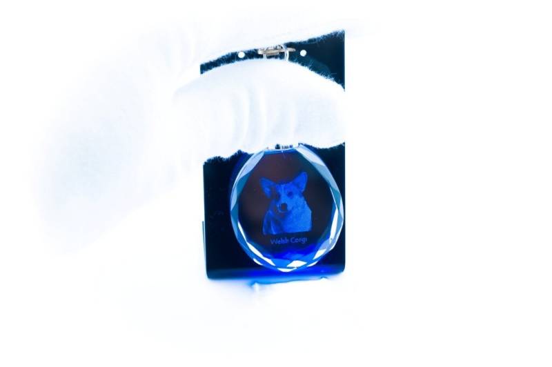 Welsh Corgi, Hund Kristall Schlüsselbund, Hohe Qualität, Außergewöhnliche Geschenk von ARTDOGshop