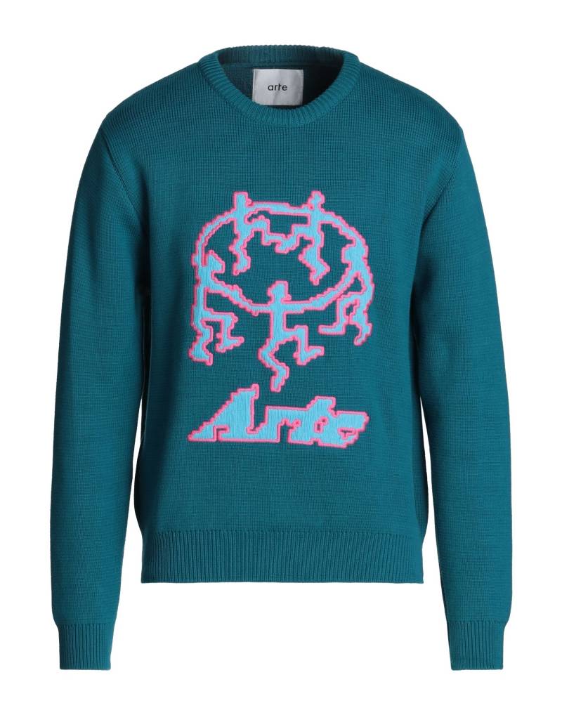 ARTE Antwerp Pullover Herren Aquamarin von ARTE Antwerp