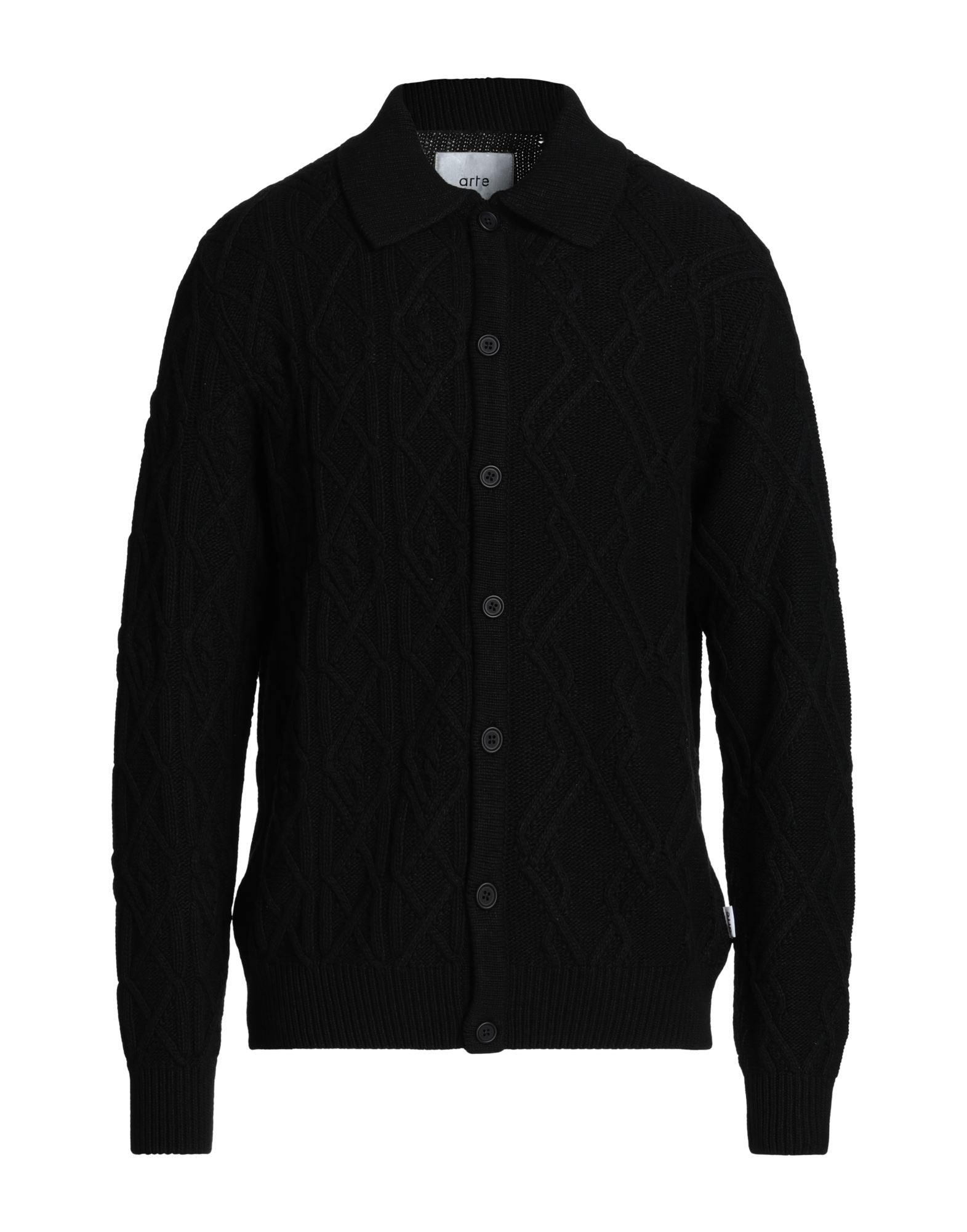 ARTE Antwerp Strickjacke Herren Schwarz ARTE Antwerp Strickjacke Herren Schwarz von ARTE Antwerp