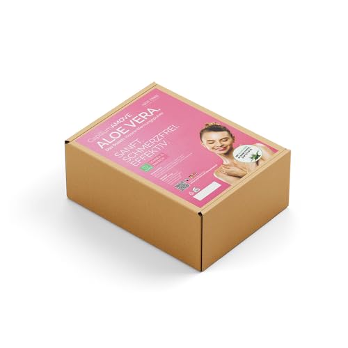Capillum AMOVE Aloe Vera 1000g SPAR PACK Enthaarungscreme Intimbereich Frau - sanftes Enthaarungspulver Frauen schmerzfreie Dusch-Intim Enthaarungscreme Frauen ohne Zusatzstoffe mit neutralem Geruch von arte fiori