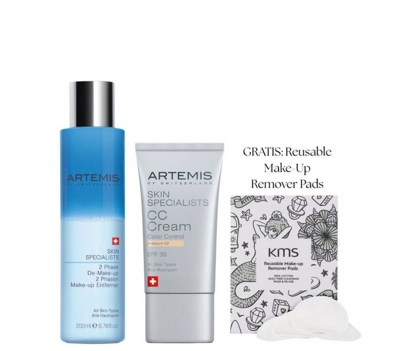 ARTEMIS Hautpflege-Set Skin Specialists Duo + gratis Reusable Make-Up Remover Pads, 3-tlg. von ARTEMIS