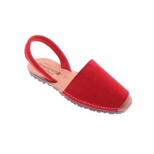 ARTHERIUM Avarcas Minorquine Sandalen, Unisex, Naturleder, Rot, 39 EU ARTHERIUM Avarcas Minorquine Sandalen, Unisex, Naturleder, Rot, 39 EU von ARTHERIUM