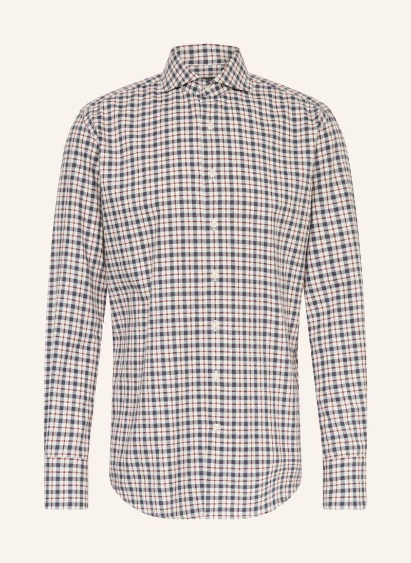 Artigiano Flanellhemd Classic Fit beige von ARTIGIANO