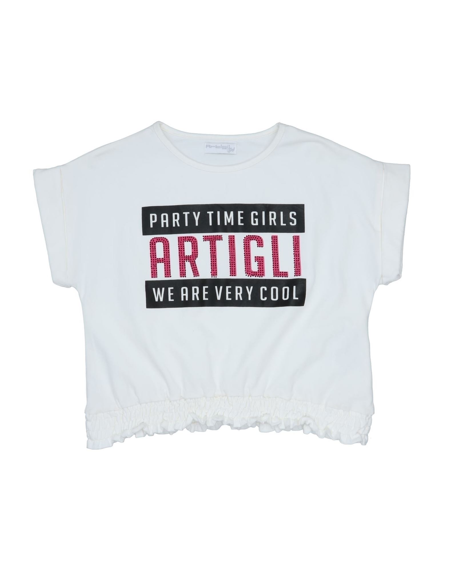 ARTIGLI Girl T-shirts Kinder Weiß von ARTIGLI Girl