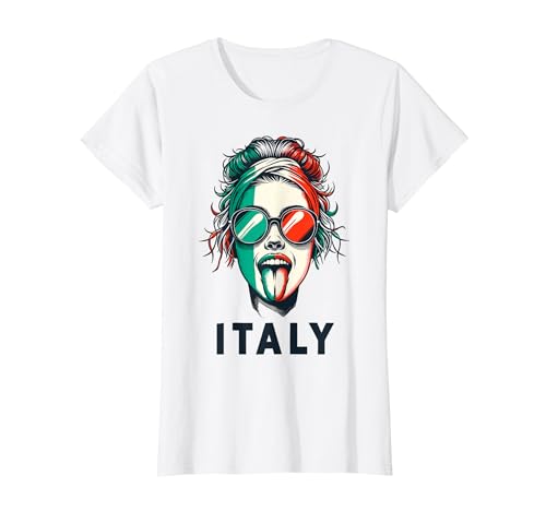 Italien Stolzes Italienisches Mädchen Mutter Mama Italy T-Shirt Italien Stolzes Italienisches Mädchen Mutter Mama Italy T-Shirt von ARTIPALATI Geschenke