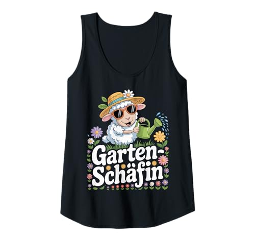 Damen Gartenschäfin Garten Schaf Lustiger Spruch Gärtnerin Tank Top Damen Gartenschäfin Garten Schaf Lustiger Spruch Gärtnerin Tank Top von ARTIPALATI