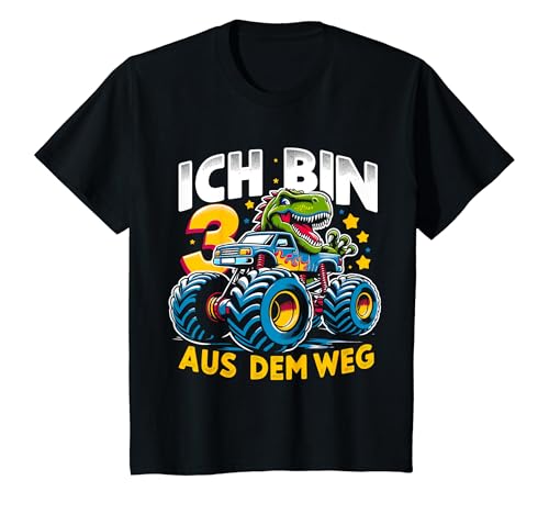 Kinder Ich bin 3 3. Geburtstag Junge Drei Jahre Jungs T-Shirt von ARTIPALATI