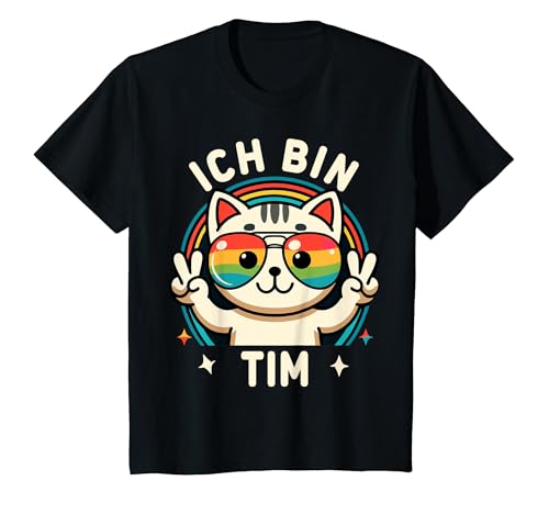 Kinder Name Tim Geburtstag Lustige Sprüche Vorname T-Shirt Kinder Name Tim Geburtstag Lustige Sprüche Vorname T-Shirt von ARTIPALATI