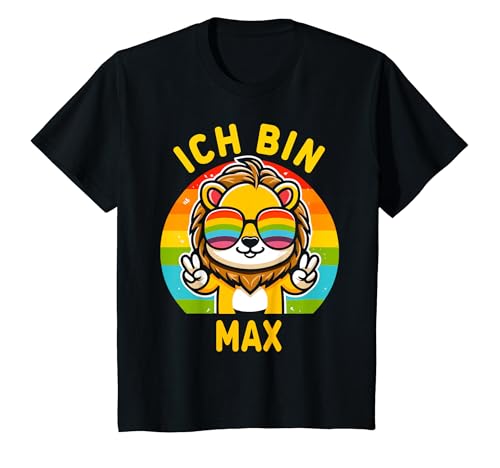 Kinder Vorname Max Ich bin Max Name Spruch Lustig T-Shirt von ARTIPALATI