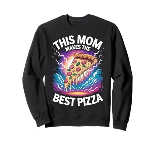 Pizza This Mom Makes The Best Pizza Mama Mutter Muttertag Sweatshirt von ARTIPALATI