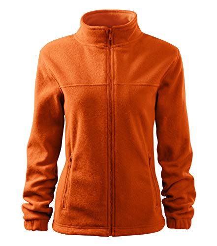 ARTIST Jacket Fleecejacke für Damen Workwear Freizeit Größe L, Farbe Orange von ARTIST