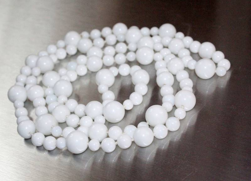 60" Zoll Jade Endlose Collier Große Kugeln Einzeln Geknotet 152 cm von ARTJAScom