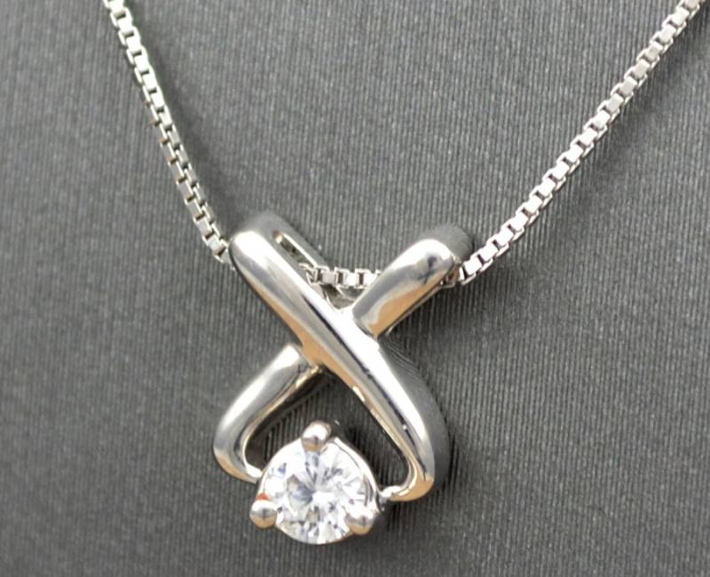 0.15Ct Lab Grown Diamant Einsteinanhänger/Diamantkette Mit Einem Stein Ein-Stein Anhänger Alle Goldfarben von ARTMANJEWELRY