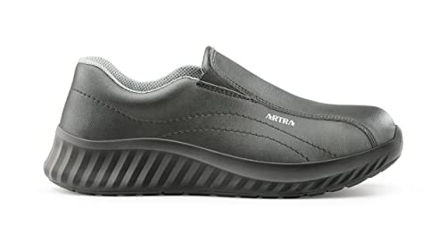 ARTRA Arica 6207 rutschfeste Slipper, Arbeitsschuhe OHNE Stahlkappe, Lebensmittel, Küche, Handwerk, Logistik, 02, SRC (Numeric_35) von Artra