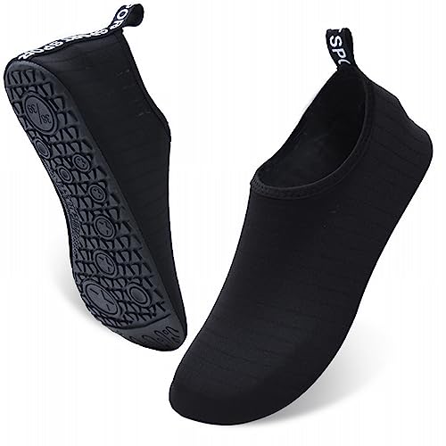 Strandschuhe für Herren und Damen, zum Reinschlüpfen, Wasserschuhe, Fitnessschuhe, Surfen, Wasser, Schwimmen, Fußschutz, modisch, gemütlich, weiche Sohle, Tauchschuhe, perfekt zum Schnorcheln, Strandschuhe für Herren und Damen, zum Reinschlüpfen, Wasserschuhe, Fitnessschuhe, Surfen, Wasser, Schwimmen, Fußschutz, modisch, gemütlich, weiche Sohle, Tauchschuhe, perfekt zum Schnorcheln, von ARTRAY