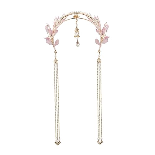 ARTSEWPLY Chinesische Kopfbedeckung Mit Quaste Traditionelles Modisches Stirnband Für Damen Event-accessoire von ARTSEWPLY