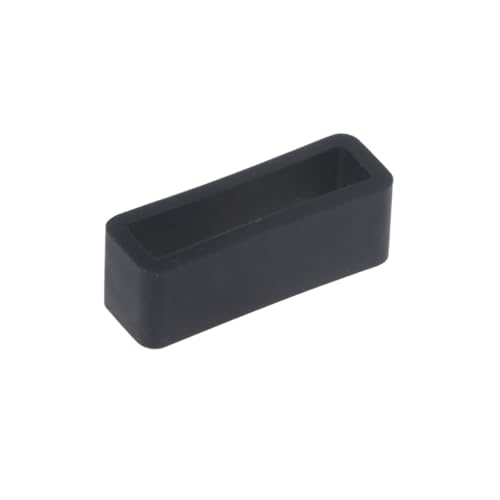 ARTSEWPLY 10 Stück Pack Schwarze Silikon Uhrenband Ringe Ersatzschlaufen für Armbänder Langlebige Gummibänder für Uhrenarmbänder für von Armbändern von ARTSEWPLY