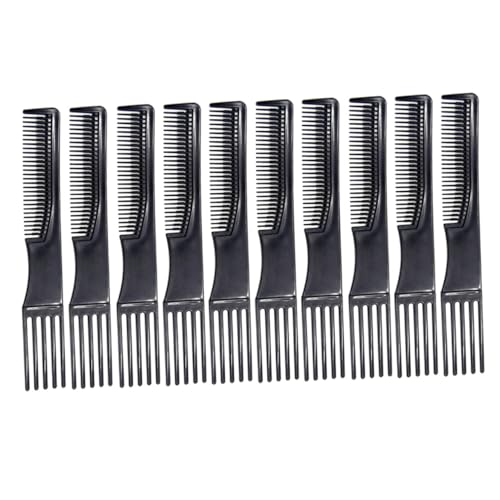 ARTSEWPLY 10 Stück Teiliges Haarkamm für Damen und Herren Doppelseitige Multifunktionale Styling Kämme mit Mittelgriff Schonend zur Kopfhaut Geeignet für Dickes und Dünnes Haar für Salon von ARTSEWPLY