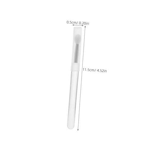 ARTSEWPLY 10 Stück Teiliges Lippenpinsel Set aus Wiederverwendbarem Silikon mit Abdeckung Vielseitig für Lippenbalsam Lipgloss und Lidschatten Leicht zu Reinigen Tragbar für Natürliches von ARTSEWPLY