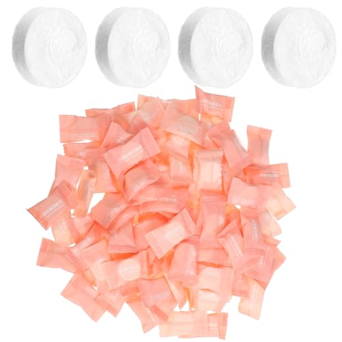 ARTSEWPLY 100 Stück Einweg komprimierte Handtücher Reise gesichtstücher Schnelltrocknend Baumwolle Einzelverpackt Für Camping Outdoor Hygiene von ARTSEWPLY