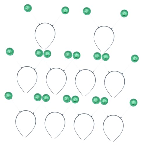 ARTSEWPLY 10stücke Stirnband Mit Antennen Teiliges Kreative Kostümaccessoires Für -cosplay Vielseitig Einsetzbar Für Partys Und Veranstaltungen Unisex Grüne Kugeln von ARTSEWPLY