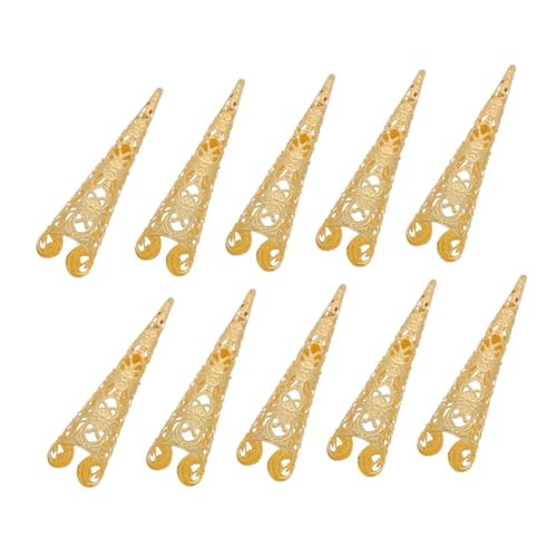 ARTSEWPLY 10stücke Fingerkralle Nagelring Spitze Klaue Ringe Legierung Höhlte Out Fingertip Klaue Nagel Zubehör Cosplay von ARTSEWPLY