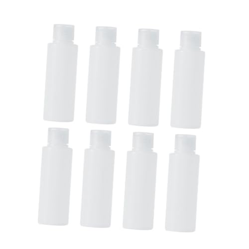 ARTSEWPLY 12 Stück Reiseflaschen aus PE Auslaufsichere Leichte Kosmetik quetschflaschen für Shampoo Lotion Make up entferner Wiederverwendbare Reisebehälter mit Flip verschluss von ARTSEWPLY