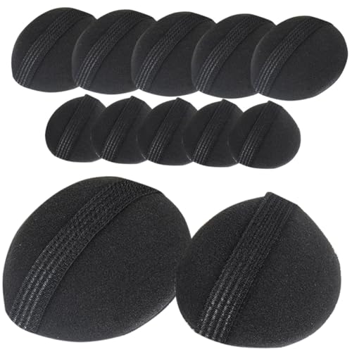 ARTSEWPLY 12 Stück Teiliges Haarstyling volumen Unsichtbaren Haarpolstern für Damen Große und Kleine Haar bump pads Natürliches Volumen Leichtes und Komfortables Haarzubehör für Modische von ARTSEWPLY