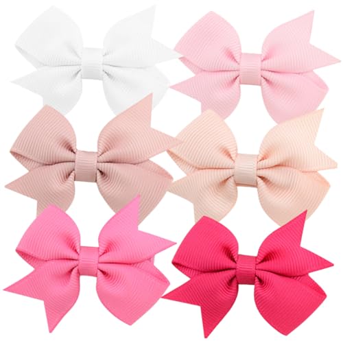 ARTSEWPLY 12 Stück Teiliges Kleine Haarschleifen Haarspangen aus Hochwertigem Material Hautfreundlich und Angenehm Süße Accessoires für Mädchen für Partys Alltag und Besondere Anlässe von ARTSEWPLY