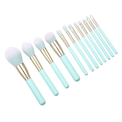 ARTSEWPLY 12 Stück Teiliges Professionelles Make Up Pinsel Set mit Hochwertigen Holzgriffen und Dichten Nylonborsten Vielseitig für Puder und Kosmetik für Frauen und Tägliche Anwendung von ARTSEWPLY