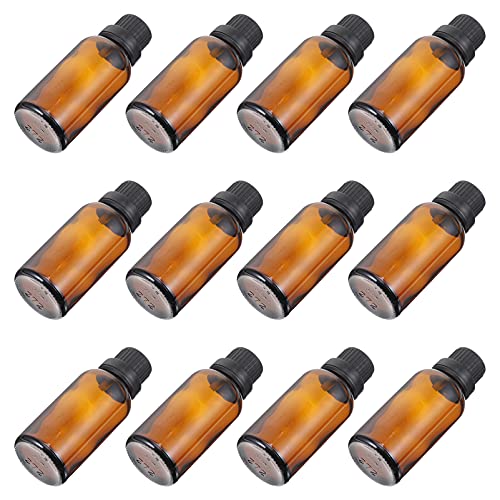 ARTSEWPLY 12stücke Braunglas Flaschen Für Ätherische Öle Mit Tropfverschluss Nachfüllbare Und Wiederverwendbare Flaschen Für Parfüm Aromatherapie Und Kosmetikprodukte von ARTSEWPLY