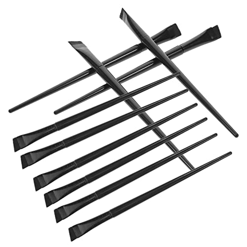 ARTSEWPLY 12 Stück Augen Make Up Pinselset Abgewinkelte Eyeliner und Augenbrauenpinsel für Präzise Anwendung Tragbar für Mädchen von ARTSEWPLY