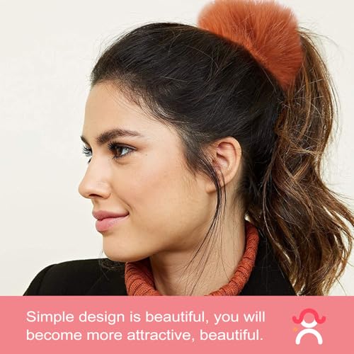 ARTSEWPLY 16 Stück Teiliges Bunte Plüsch Haargummis Weich Elastisch Schonend für Damen Mädchen Vielseitig Einsetzbar Party Haarbänder Haarring Haarschmuck Langlebig Komfortabel von ARTSEWPLY