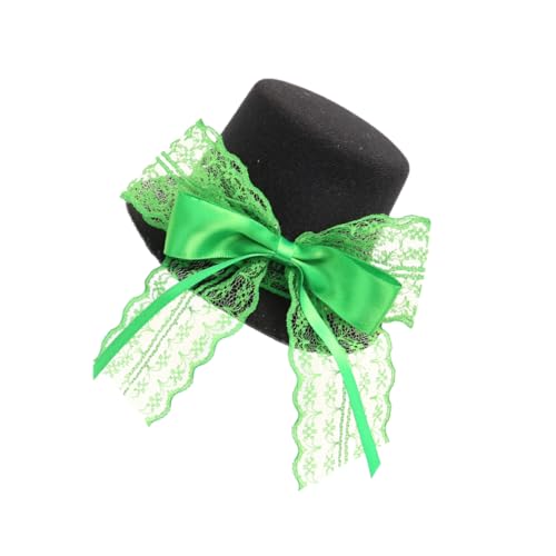 ARTSEWPLY 1stück Patrick's Day Haarspange Mit Hut-design Clipping Haarschmuck Für Partys Haarnadel Für Irische Festivals Handgefertigte Haardekoration Für Damen von ARTSEWPLY