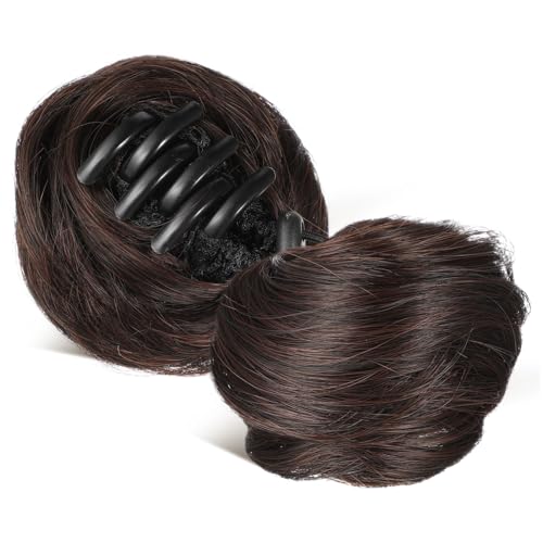 ARTSEWPLY 2 Haar Clip für Space Buns Leichter Fake Dutt Haarklammer Halter Vielseitig für Haartypen Einfach zu Tragen Stylischer Look für Damen und Mädchen von ARTSEWPLY