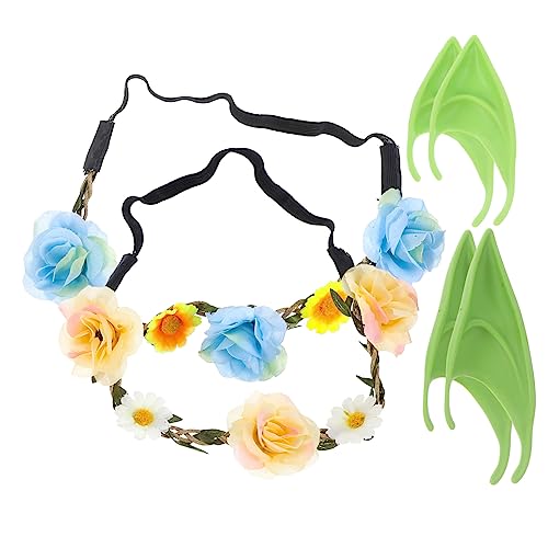 ARTSEWPLY 2 Sätze Blumenstirnband Für Mädchen Fuchs Haarbänder Stirnbänder Ohren Erwachsener Halloween-party Braune Ohren Glühen Feenohren Ohrhänger Damen Ohren Für Frauen Haarschmuck Stoff ARTSEWPLY 2 Sätze Blumenstirnband Für Mädchen Fuchs Haarbänder Stirnbänder Ohren Erwachsener Halloween-party Braune Ohren Glühen Feenohren Ohrhänger Damen Ohren Für Frauen Haarschmuck Stoff von ARTSEWPLY