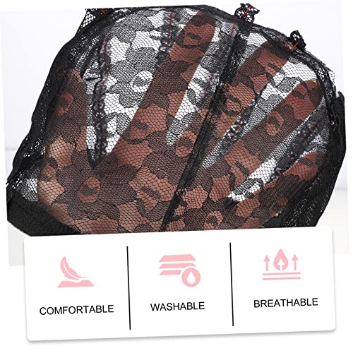 ARTSEWPLY 2 Stück Atmungsaktive Net Wig Caps aus Polyester Elastische Wiederverwendbar Langlebig und Bequem für Damen Geeignet für Partys und Alltag von ARTSEWPLY