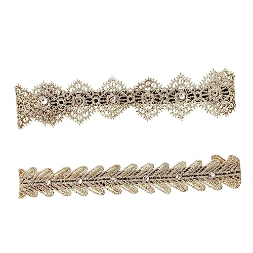 ARTSEWPLY 2 Stück Blumen Haarbänder für Mädchen Haarschmuck Accessoires aus Hochwertigem Geeignet für Junge Mädchen und Kleinkinder Monate Jahre Süßes Design für Besondere Anlässe und von ARTSEWPLY