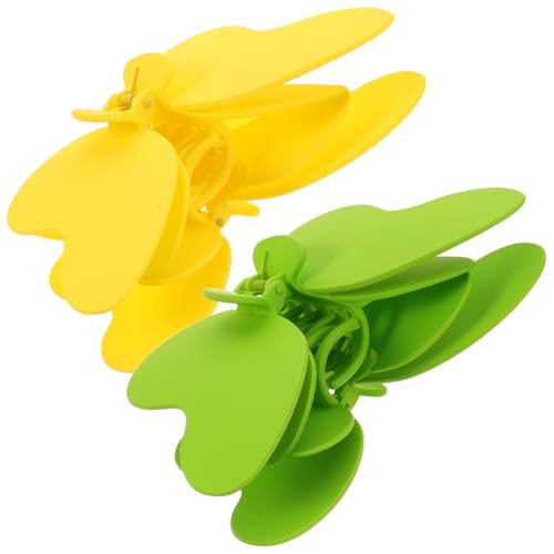 ARTSEWPLY 2 Stück Große Schmetterling Haarspangen Robuste Haarklammern für Frauen Langlebige Haarklammern für Festen Haarschmuckclips für Alltag und Besondere Anlässe von ARTSEWPLY