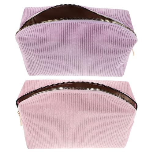 ARTSEWPLY 2 Stück Reise Kulturbeutel Organizer Make Up Tasche Organizer Taschen Make Up Aufbewahrungskoffer Behälter In Reisegröße von ARTSEWPLY